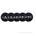 2014 hot sale color rubber bumper weight plate